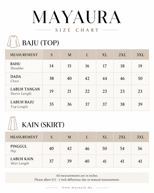Seri Dahlia Modern Kurung