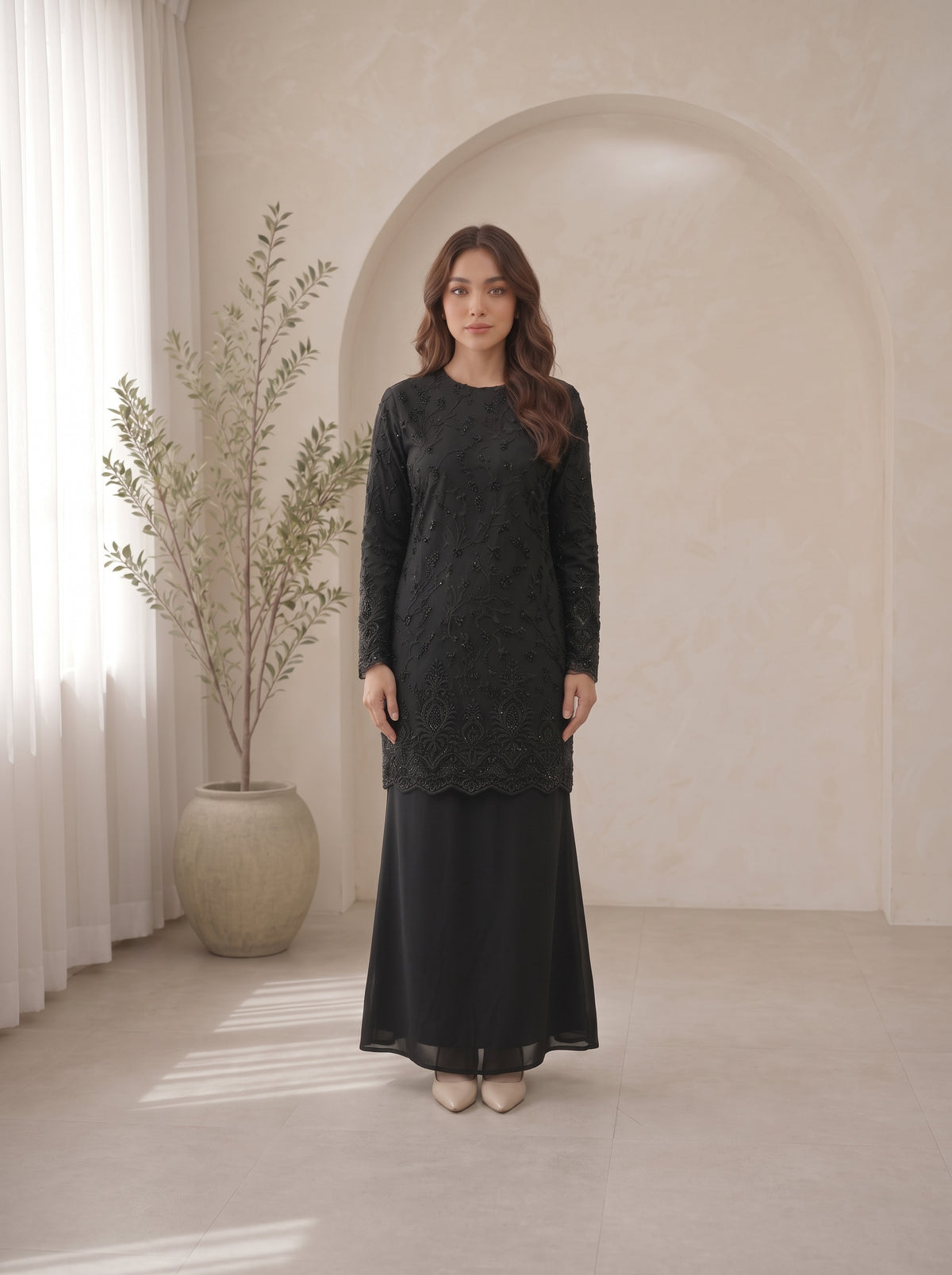 Elysian Floral Kurung