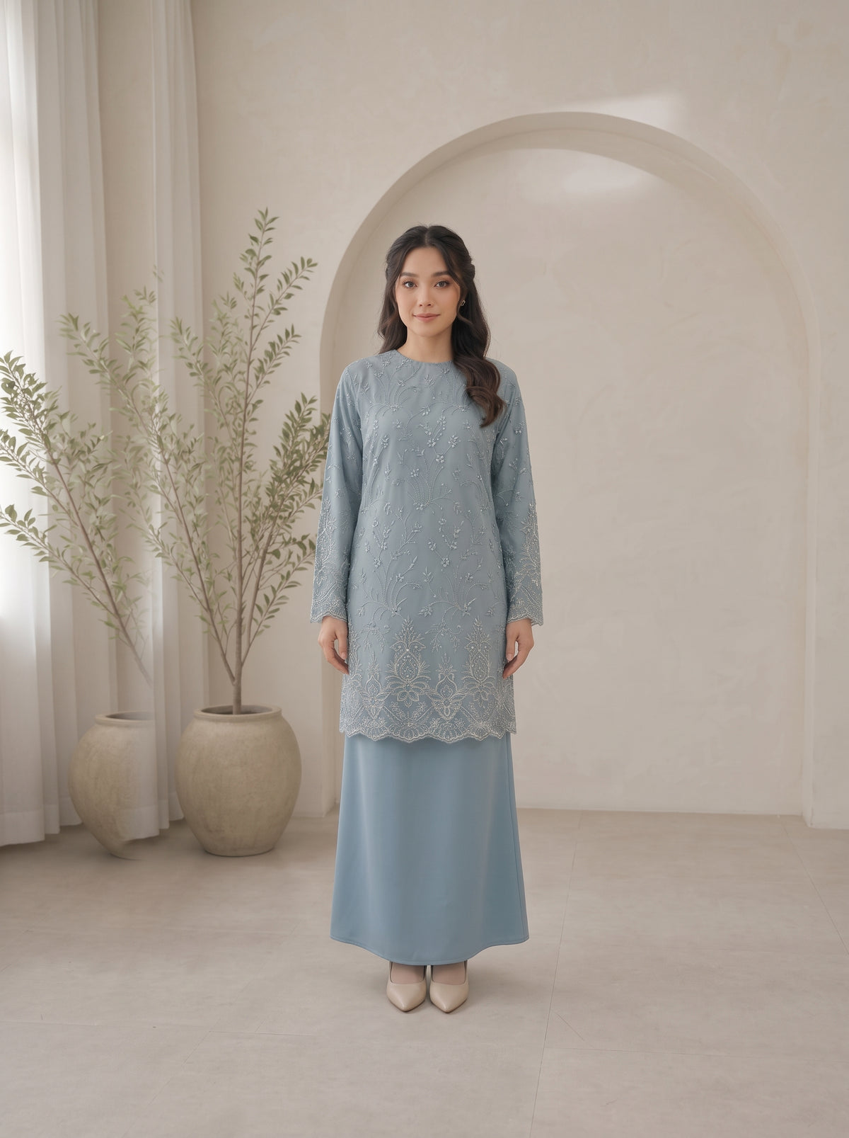 Elysian Floral Kurung