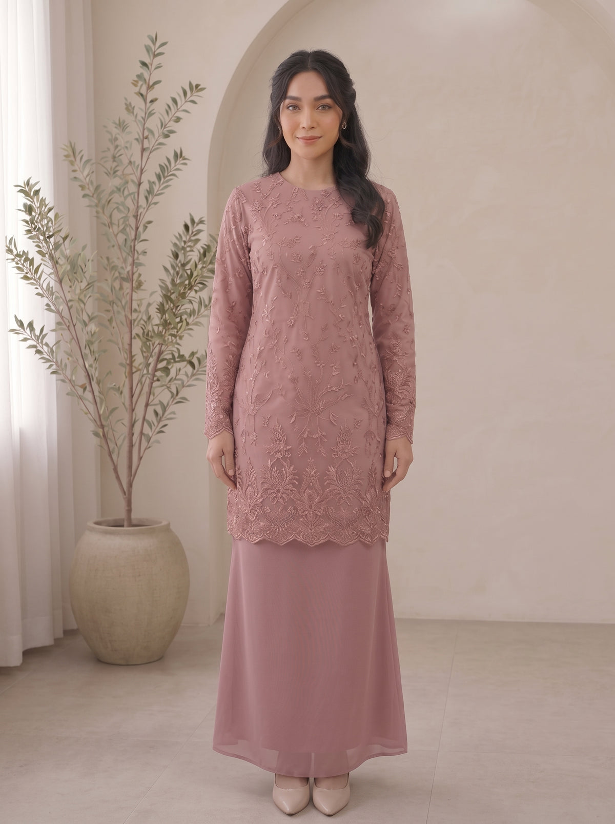 Elysian Floral Kurung
