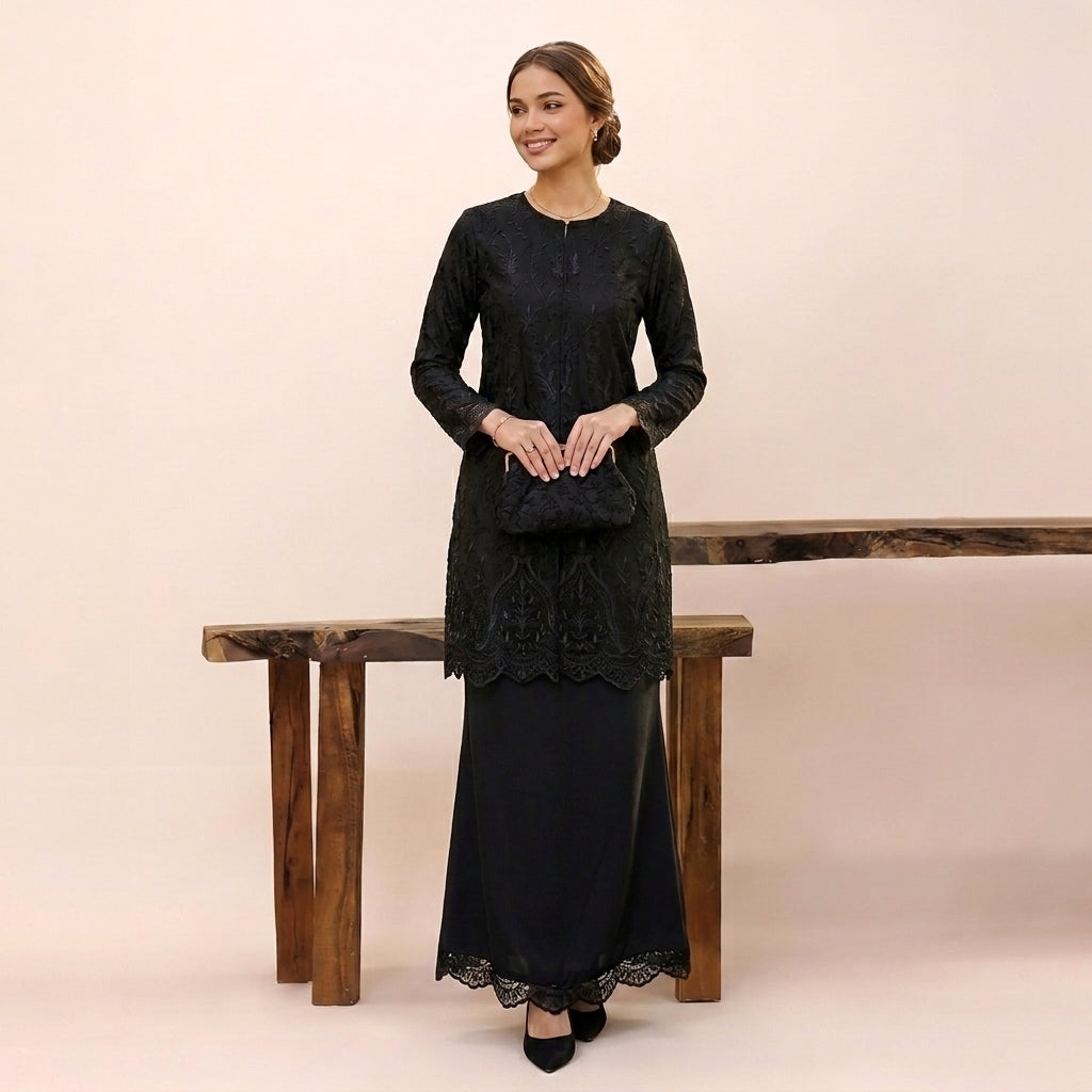 Serene Bloom Kurung