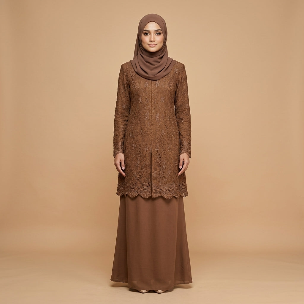 Serene Bloom Kurung
