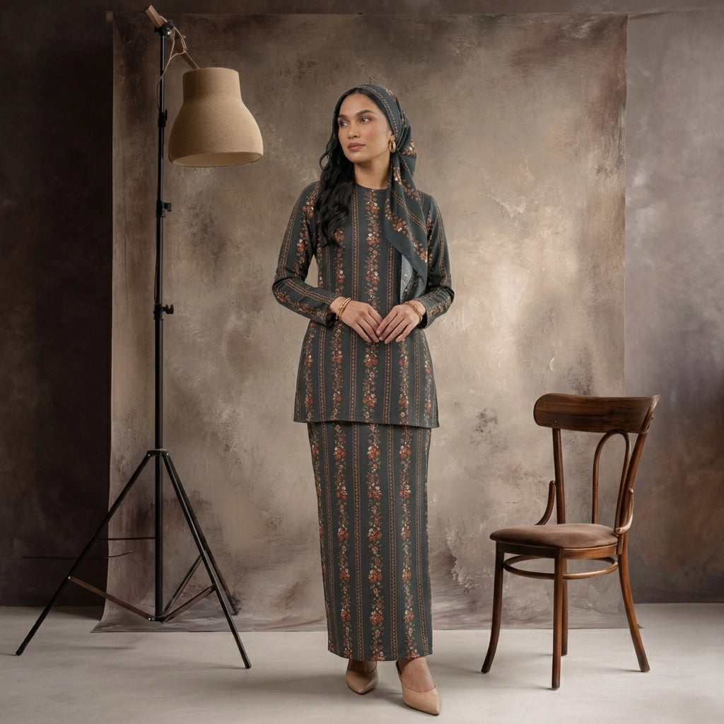 Seri Dahlia Modern Kurung
