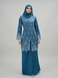 Lagoon Lace Kurung Set