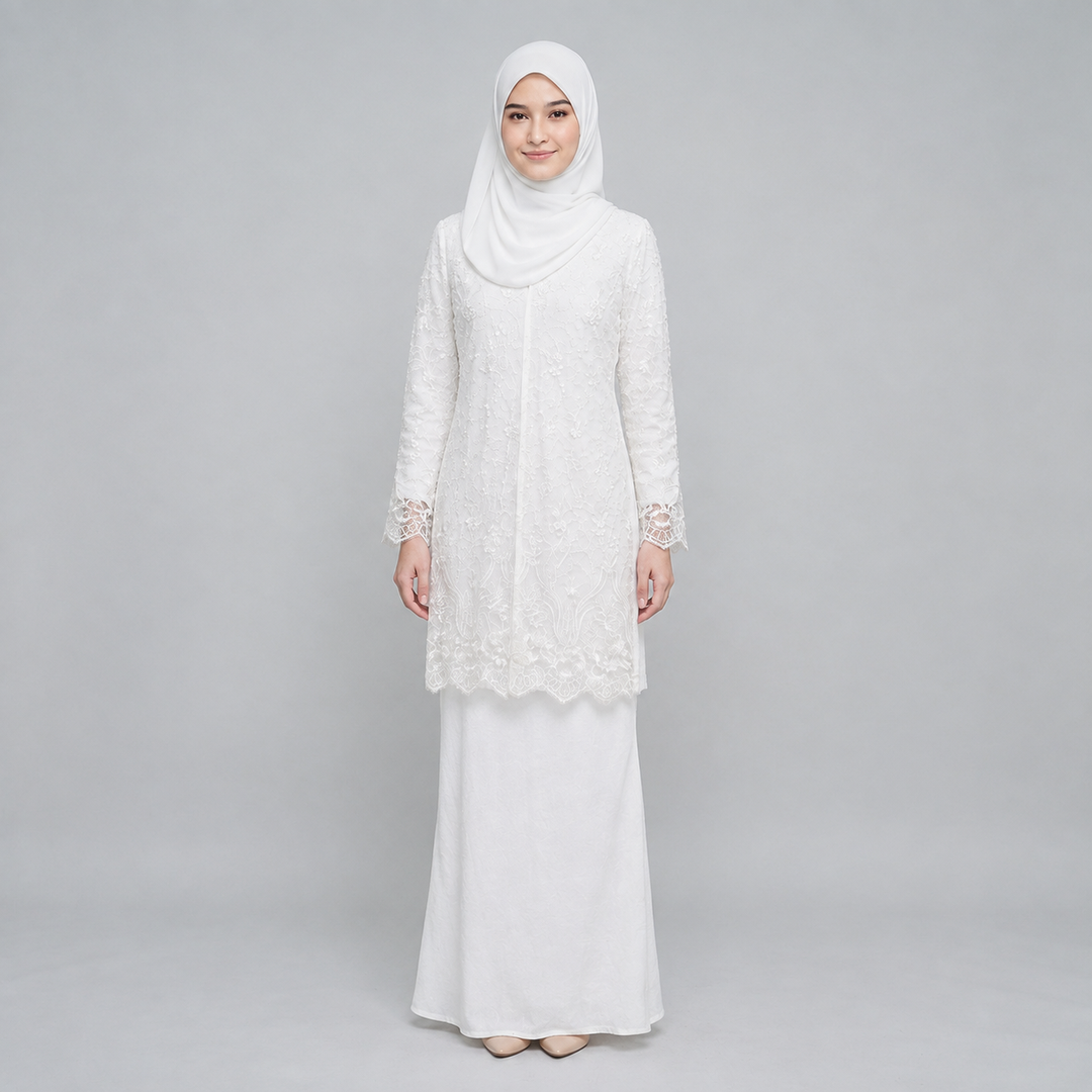 Serene Bloom Kurung